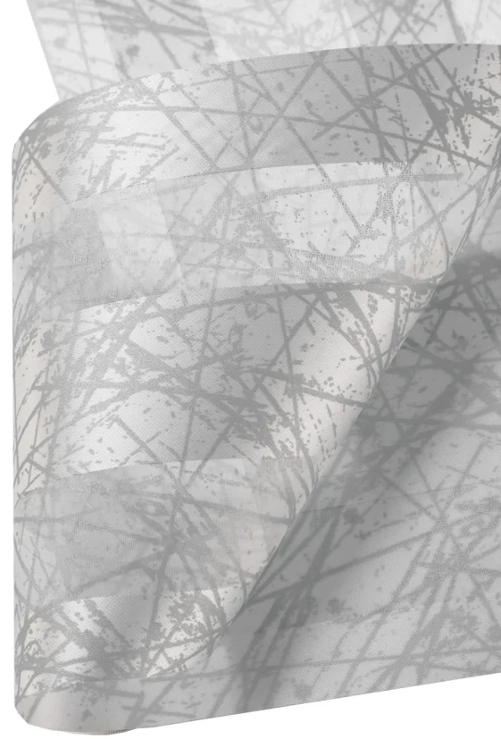 Rolete Zi Noapte Elegance T31 V6 Gri - Rulouri Zebra Day Night Satinat Imprimeu Abstract