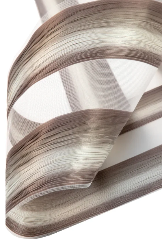 Rolete Zi Noapte Elite H5 V3 Bej / Taupe - Rulouri Zebra Day Night Gradient Satinat
